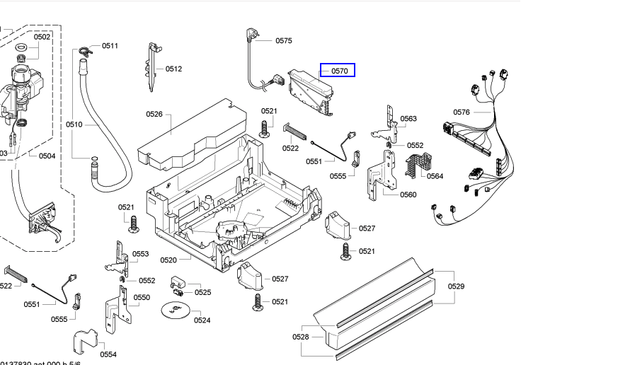Schematic Bosch Dishwasher Parts Diagram Wiring Diagram